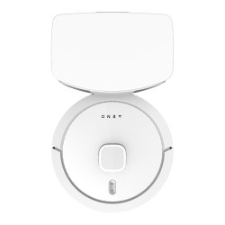 Aeno RC4S ARC0004S Robot Vacuum Cleaner, 5200 mAh, 4000 Pa, 300 m², 300 ml, Voice Control, Dry and Wet Cleaning, Mapping, Cleaning Schedule, White