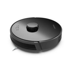 Aeno RC3S ARC0003S Robot Vacuum Cleaner, Smart, 3000 mAh, 2500 Pa, 150 m², Voice Control, Dry and Wet Cleaning, Mapping, Cleaning Schedule, Turbo, Black