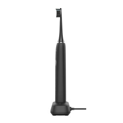 AENO DB4 ADB0004 Electric Sonic Toothbrush, 46,000 rpm, IPX 7, 4 brush heads, 3 modes, 3 speeds, Up to 40 days on a single charge, Black