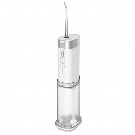 AENO DI2 ADI0002 Dental Irrigator, 3.7 V, 8 W, 200 ml, 140 psi, 5 cleaning modes, 3 tips, White/Gray