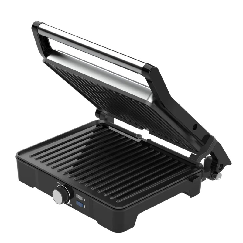 AENO EG2 AEG0002 Electric Grill, 2000 W, LED indicator, 180-degree opening, Non-stick coating, Stainless steel