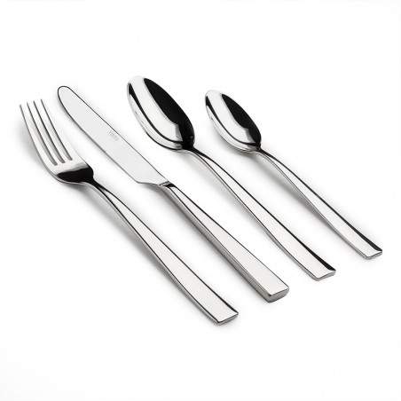 Set de tacamuri Voltz, V51512AB24, 24 piese, Ambalaj servieta, Inox