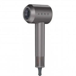 Сешоар AENO Hair Dryer HD1 AHD0001, 1500w, Безчетков мотор, 3 скорости, 3 нива, Йонизация,  Сив/Черен