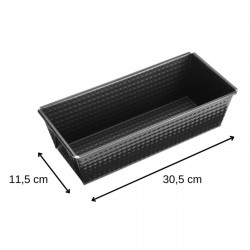Zenker 6514 Baking Pan, 30.5 cm, Rectangular, Non-stick, Black
