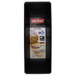 Zenker 6514 Baking Pan, 30.5 cm, Rectangular, Non-stick, Black