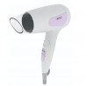Rosberg R51100N Travel Hair Dryer, 1200W, Foldable Handle, 3 Speed Settings, White/Purple