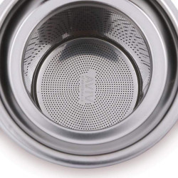 Bol pentru ceai cu infuzor și kapak Viva Scandinavia Minima V77550, 500 ml, Porcelan, Rosow