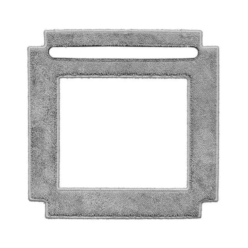 Mop absorbant pentru curățat geamuri HUTT W66, reutilizabil, 1 buc, gri