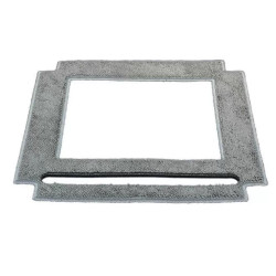 Mop absorbant pentru curățat geamuri HUTT W66, reutilizabil, 1 buc, gri