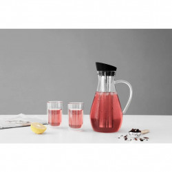 INFUSION Viva Scandinavia V30501 Iced Tea Carafe, 1.4 L, Wide-Mouth, Glass, Clear
