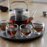 BJORN Viva Scandinavia V32801 Tea Set, 6-piece, Glass, Clear