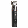 Adler AD 2946 5-in-1 Men's Grooming Kit, 600 mAh, 6 attachments, 60-minute runtime, LCD display, Black/Stainless Steel