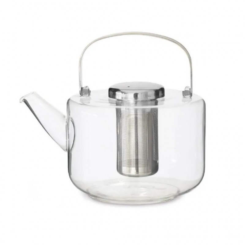BJORN Viva Scandinavia V37901 Teapot, 1.2 L, Cool-Touch Handle, Clear
