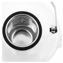 BJORN Viva Scandinavia V37901 Teapot, 1.2 L, Cool-Touch Handle, Clear