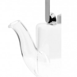 BJORN Viva Scandinavia V34301 Teapot, 650 ml, Cool-Touch Handle, Clear