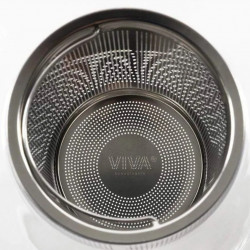 INFUSION Viva Scandinavia V74900 Teapot, 1.2 L, Bamboo Lid, Clear