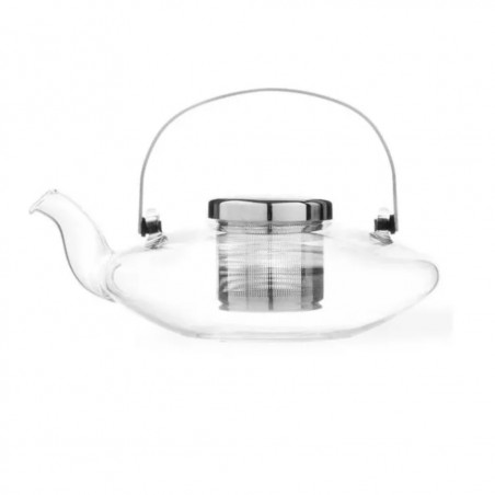 LEAF Viva Scandinavia V70500 Teapot, 500 ml, Cool-Touch Handle, Clear