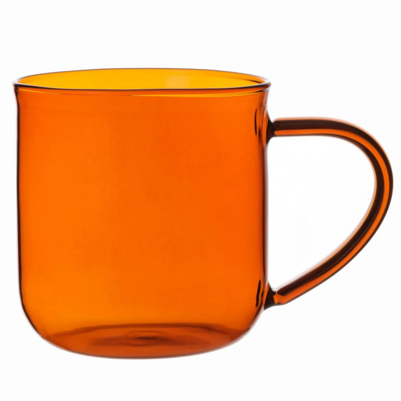 Viva Scandinavia Minima V83060 Tea Cup, 400 ml, Glass, Amber