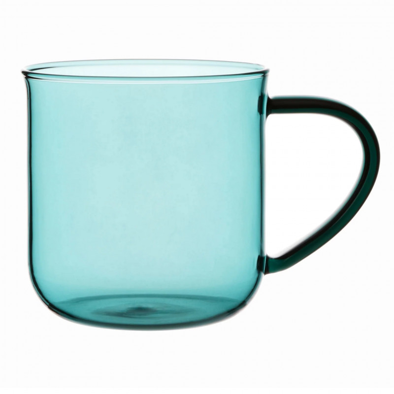 Viva Scandinavia Minima V83047 Tea Cup, 400 ml, Glass, Blue