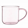 Viva Scandinavia Minima V83049 Tea Cup, 400 ml, Glass, Pink