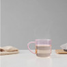 Viva Scandinavia Minima V83049 Tea Cup, 400 ml, Glass, Pink