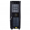 Мобилен климатик Sharp CVH9XR, 9000 BTU, 32 кв.м, 3 скорости, Нощен режим, Дистанционно, Бял/черен,