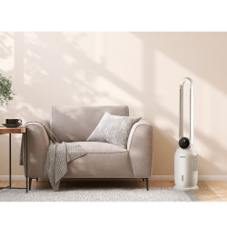 Beper P206RAF300 Tower Fan, 65W, 3 speeds, 2L, Ionization, LED, Touchscreen display, White