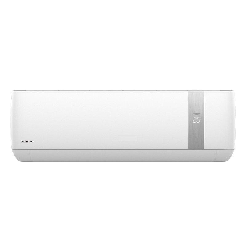 Finlux FDI-12LK46JC Inverter Air Conditioner, 12,000 BTU, Energy Efficiency Class A+++, Inverter, 4D Airflow, Silver and Vitamin Filter, White