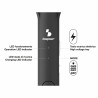 Ηλεκτρική παγίδα εντόμων Beper P206ZAN250, 2W, φόρτιση μέσω USB, βάση στήριξης, φωτισμός LED, λευκό