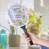 Ηλεκτρική παγίδα εντόμων Beper P206ZAN250, 2W, φόρτιση μέσω USB, βάση στήριξης, φωτισμός LED, λευκό