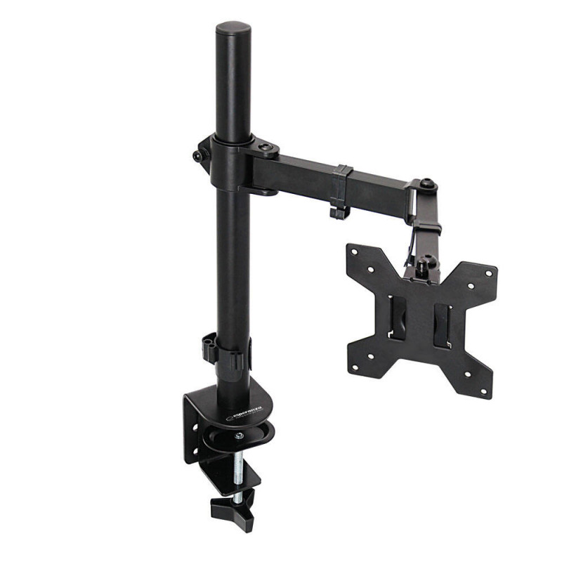 Esperanza ERW017 Monitor Stand, 10"-27", For 1 Monitor, VESA 75/100 mm, Up to 8 kg, Black