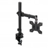 Esperanza ERW017 Monitor Stand, 10"-27", For 1 Monitor, VESA 75/100 mm, Up to 8 kg, Black