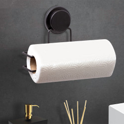 Metalife MGS-709 Kitchen Towel Holder, 26 x 8.5 x 13 cm, Black