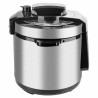Oliver Voltz OV51985H6 Pressure Cooker, Large LED Touchscreen Display, 1000W, 6L, 70kPa, 24-Hour Timer, Stainless Steel