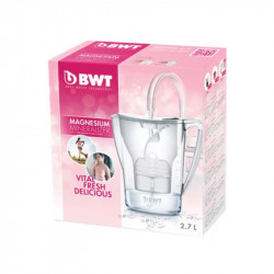 Кана за вода Nitec BWT PЕNGUIN В702, 2.7 l, Филтър с магнезий, Eazy Fulling, Easy Control, Розов