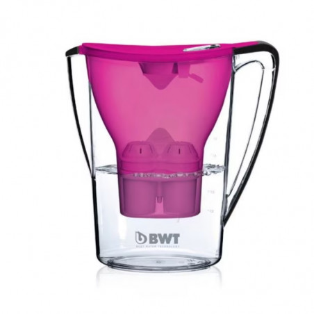 Ulcior de apă Nitec BWT PENGUIN B702, 2,7 l, Filtru de magneziu, Eazy Fulling, Easy Control, Roz