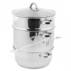 Topfann gyümölcscentrifuga GS-01201-26JS-1, 8 l, 26cm, indukciós, Inox