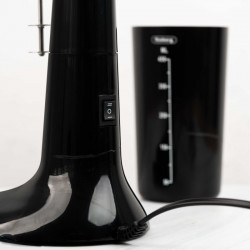 Rosberg R51163C Frappe Blender, 100W, 2 speeds, Metal whisk, Black