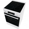 Aragaz Gorenje GEC5C42WG, 70L, 4 plite, 10 programe, 275C, display LED, Clasa A, Alb