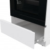 Aragaz Gorenje GEC5C42WG, 70L, 4 plite, 10 programe, 275C, display LED, Clasa A, Alb