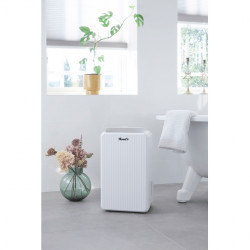 Woods MRD10G Dehumidifier, Up to 40 m², For Bathrooms, 10 L/24 H, Timer, Adjustable Airflow, Hygrostat, White