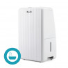 Woods MRD10G Dehumidifier, Up to 40 m², For Bathrooms, 10 L/24 H, Timer, Adjustable Airflow, Hygrostat, White