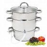 Topfann gyümölcscentrifuga GS-01201-26JS-1, 8 l, 26cm, indukciós, Inox