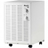 Woods SW-38FW Dehumidifier, Up to 140 m², 336 m³, 19 L/24 h, For garages and basements, Hygrostat, i-EcoDefrost, Casters, White