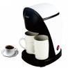 Rosberg R51170E Coffee Maker, 450W, 250ml, 2 cups, Permanent filter, White