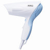 Rosberg R51100P Hair Dryer, 1200W, 2 speeds, DC motor, Cool air setting, White/Blue