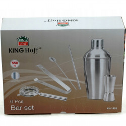 Kinghoff KH 1392 Cocktail Set, 6 pieces, Stainless Steel