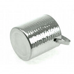 Kinghoff KH 1503 Ice Cream Maker, 1.5 liters, Textured, Double-walled, Handle, Stainless Steel