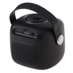 Adler AD 1199 Karaoke Speaker with Microphone, Wireless, 8-hour battery life, USB-C, Bluetooth 5.1, Black