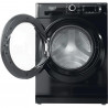 Пералня Hotpoint-Ariston NLCD 948 BS A EU, Клас A, Инверторен мотор, 1400 об/мин, 9 kg, LED дисплей, Таймер, 15 програми, Черен